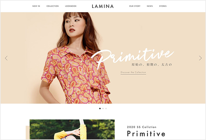 LAMINA様の制作実績